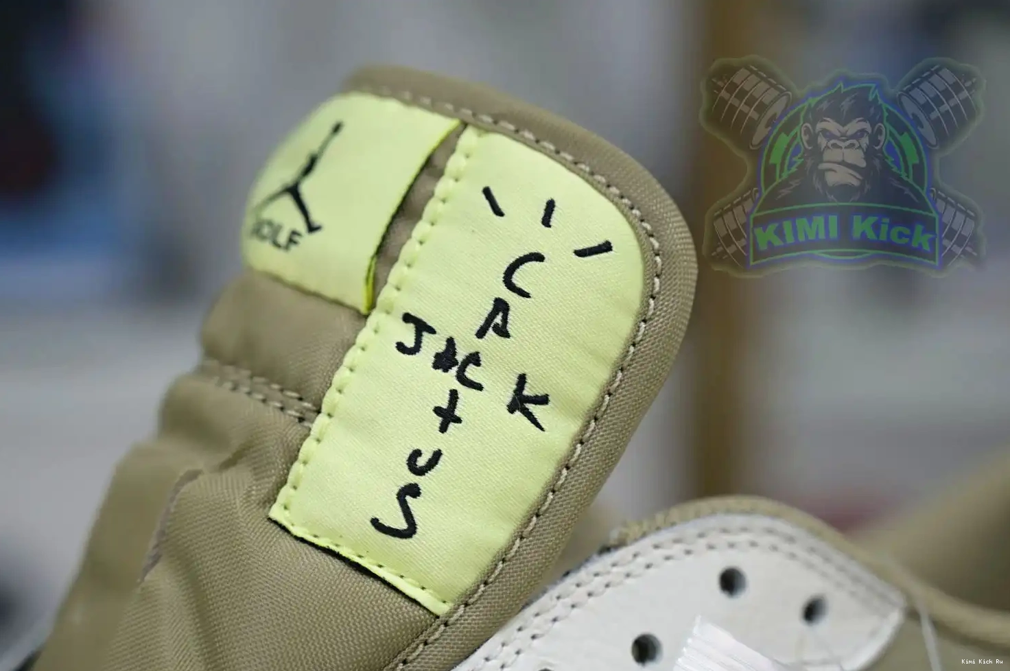  Jordan x Travis 1 Kimikick Scott Low 6.0 Air Golf 0606